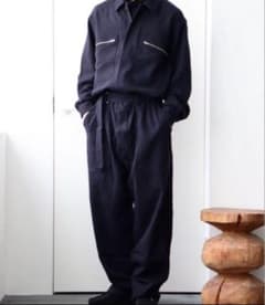 COMOLI リファインウールオールインワン コモリ ツナギ COMOLI リファインウールオールインワン コモリ ツナギ - メルカリ