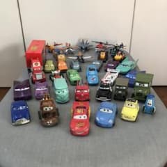 ディズニー　ピクサー　カーズ+ プレーンズ ミニカー 34個セットのサムネイル