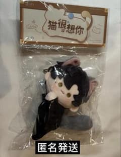 meho様専用　恋と深空 レイ 猫很想你 猫　ぬいぐるみ　キーホルダー②のサムネイル