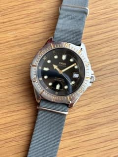 38mm オリス Oris 7401 ダイバー自動巻き - メルカリ