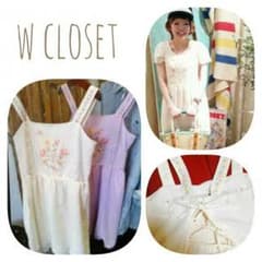 w closet  刺繍ワンピースのサムネイル