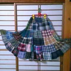 パッチワークロングスカート　アルコスノーのサムネイル