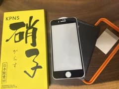 KPNS iPhone用強化ガラス保護フィルム iPhoneSE2.SE3のサムネイル