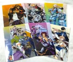 刀剣乱舞 B5サイズクリアファイル 6枚セットのサムネイル