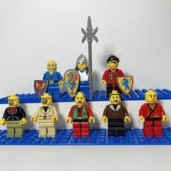 オールドレゴ【ミニフィグ8体まとめ売り】LEGO正規品のサムネイル