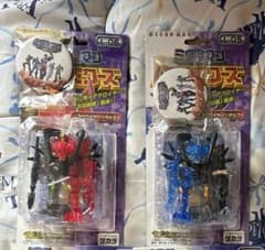 未開封 ミクロマン レッドパワーズ アクロイヤー ジギルス ハイドル