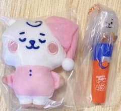 푹신푹신 마스코트 & 라이트 스틱 매력 세트 RJ