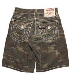 【希少】 TRUE religion 迷彩柄 ハーフパンツ Y2K drip 希少】 TRUE religion 迷彩柄 ハーフパンツ Y2K drip - メルカリ