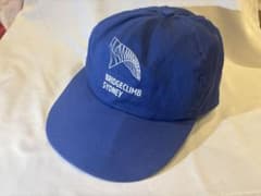 90s 企業キャップ　 青キャップのサムネイル