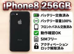 iPhone 8 256GB ブラック 本体のサムネイル