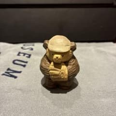 たかはたまさお 木彫り風 FIGURE BASEBALL いつでもいけます熊のサムネイル