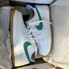 Nike Air Force 1 ホワイト/グリーン/ブルー　22.5のサムネイル