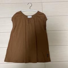 quoti use fifth カットソー　キッズ　130cm ブラウンのサムネイル