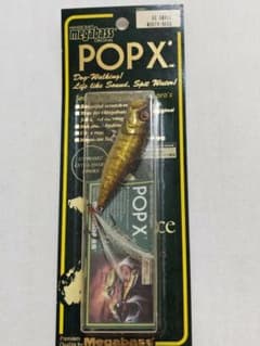 Megabass POP-X GG SMALL MOUTH-BASS 2003 - メルカリ