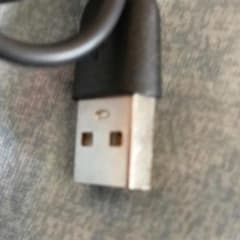 USB Type-A ケーブル ブラックのサムネイル
