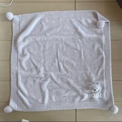 gelato pique クマ刺繍 ベージュ毛布のサムネイル