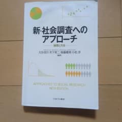 新・社会調査へのアプローチ 論理と方法のサムネイル