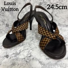 【大人気】Louis Vuitton☆サンダル☆24.5cm☆ダミエ柄のサムネイル