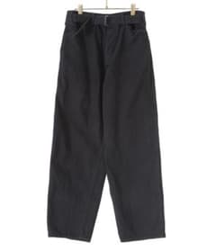 comoli コモリ2   22AW ベルテッドパンツ  ブラックのサムネイル