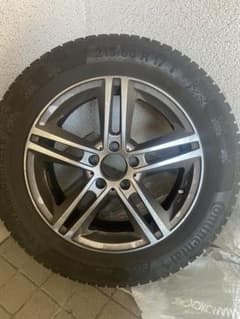 M*様 スタッドレスタイヤ 215/60 R17 ホイール 付きベンツ 配達可能 