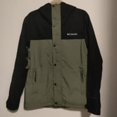 Columbia マウンテンパーカー カーキ×ブラック　メンズMのサムネイル