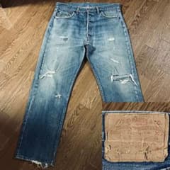 60s LEVI'S 501 BIG E 紙パッチ残 デニムパンツ W36のサムネイル