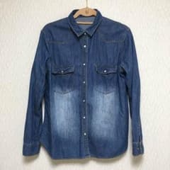 デニムシャツ GU 春服にいかがですか☺︎のサムネイル