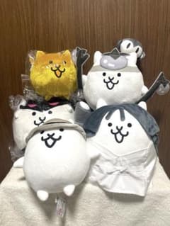 にゃんこ大戦争 ぬいぐるみ 5点セット