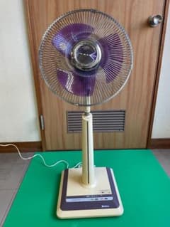 昭和レトロ スタンド扇風機 ナショナル製 F-30L1P 動作確認済 - メルカリ