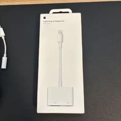【未開封】純正 apple hdmi変換ケーブル Lightning おまけ付のサムネイル