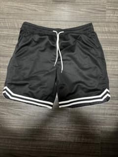 バスケ　ハーフパンツ　黒　バスパン　Lサイズのサムネイル