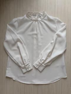 GU 長袖 ブラウス ホワイト Mサイズのサムネイル