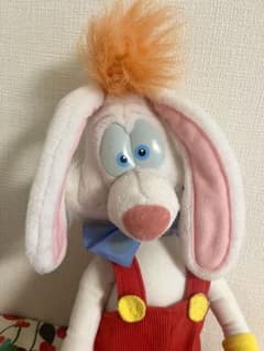 レア 80年代 ロジャーラビット ぬいぐるみ ディズニー ビンテージ 45499004-01.jpg