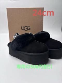 UGG 　ファンケット　ムートン　サンダル　ブーツ　ファー　24cm UGG ファンケット ムートン サンダル ブーツ ファー 24cm - メルカリ