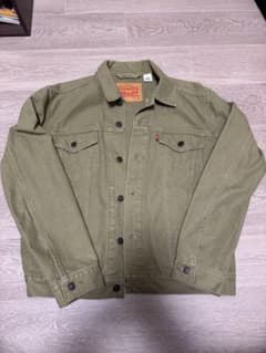 Levi's デニムジャケット カーキ Mサイズのサムネイル