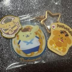 サンリオ ポムポムプリン アクリルキーホルダー(ステッカー付)のサムネイル
