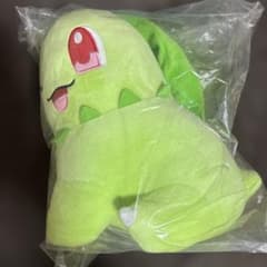今だけ値下げ！ポケモン めちゃもふぐっと ほぺぴたぬいぐるみ チコリータ