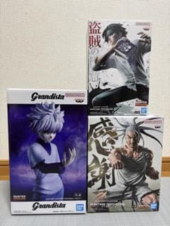 ハンターハンター　フィギュア　キルア　ネテロ　クロロ