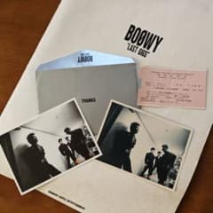 【完品】BOØWY“LAST GIGS”最終日アリーナ半券・銀封筒入写真・パンフ Yahoo!オークション - 【貴重】BOOWY LAST GIGS 公式チケット封筒//氷 ミュージシャン