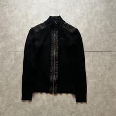 calvin clein grunge drivers knit black