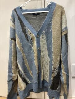 BEAMS カーディガン ブルー系のサムネイル