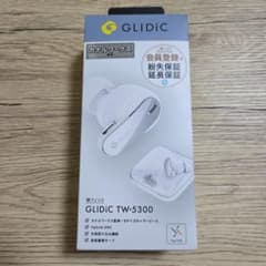 GLIDiCTW-5300 ピュアホワイト 完全ワイヤレス　イヤホンのサムネイル