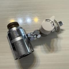分岐水栓　NSJ-SXP8+AUADセット シルバー 食洗機設置に使用 食洗機用分岐水栓 NSJ-SXP8、Au・ADセット（ナニワ製作所） - メルカリ