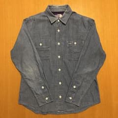 ノースフェイス パープルレーベル シャンブレーシャツ サイズM