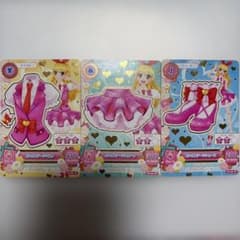 アイカツカード ピンクステージコーデ 3枚セット(排出版)のサムネイル
