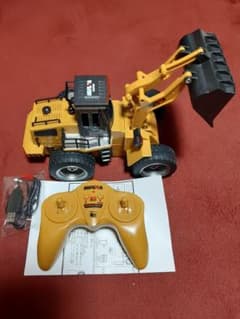 建設車両 構造合金 2.4GHz 無線 1/18 RCカー LEDライト搭載のサムネイル