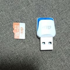 xhako様専用au microsd 128gb  usbアダプター付きのサムネイル