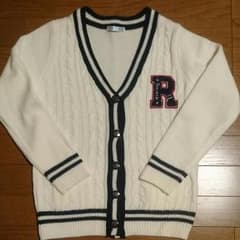 値下げ！【美品】ニットカーディガン 140㎝ 女の子のサムネイル