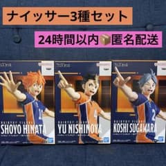ハイキュー!! フィギュア 一本ナイッサー 3種セット - メルカリ