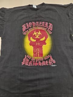 んばさぶろー様 専用　BIOHAZARD Tシャツ 当時物 HC METALのサムネイル